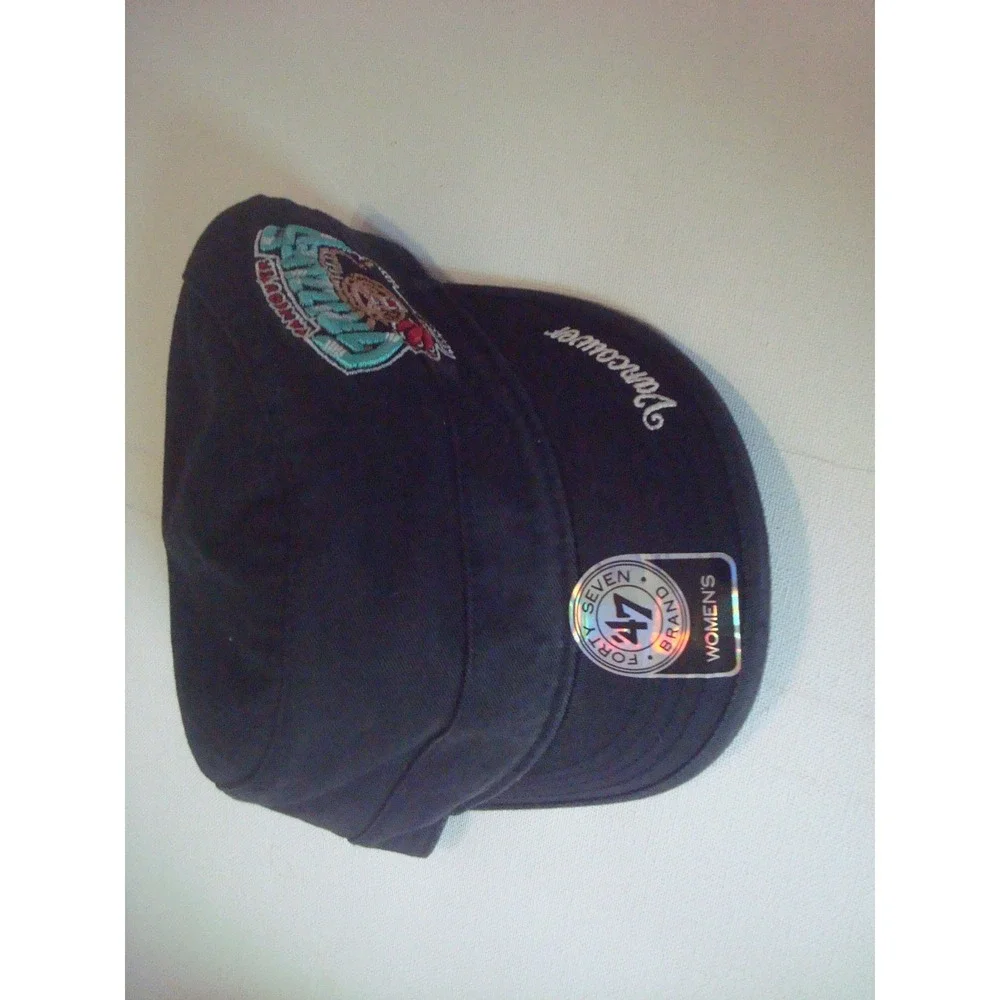 WOMENS 47BRAND VANCOUVER GRIZZLIES Y2K OOS BEACH HAT CAP VINTAGE RARE  H5